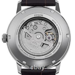 Montre Homme Orient Contemporaine RA-AC0F17Y30B 42mm AC0F Cadran Marron Cuir 50M