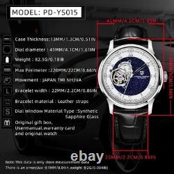 Montre Homme PAGANI UCO Automatique 41mm Acier NH39A Verre Saphir Luxe 2024