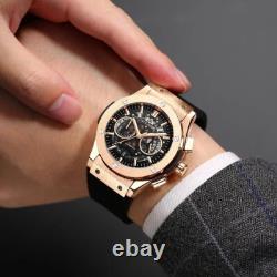 Montre Homme Paulareis Automatique- BLACK & GOLD MODEL Style San Martin NH35 Montre Homme Paulareis Automatique- BLACK & GOLD MODEL Style San Martin NH35