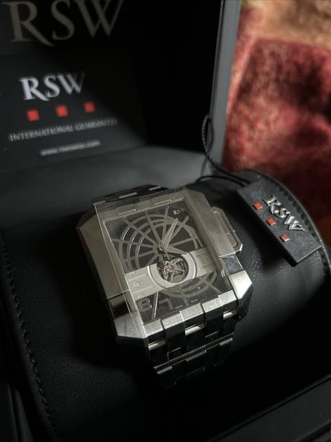 Montre Homme Rsw Crossroad Openheart Rsw7110b-ss-3 Automatique Swiss Made