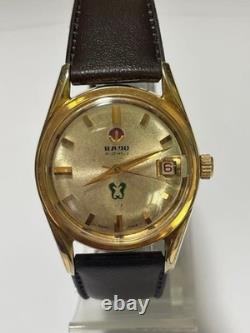 Montre Homme Rado Green Horse Automatique Vintage Fonctionne Années 60 Ton Or