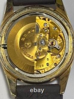 Montre Homme Rado Green Horse Automatique Vintage Fonctionne Années 60 Ton Or