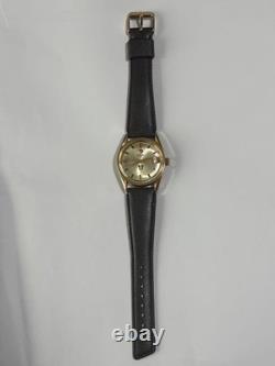 Montre Homme Rado Green Horse Automatique Vintage Fonctionne Années 60 Ton Or