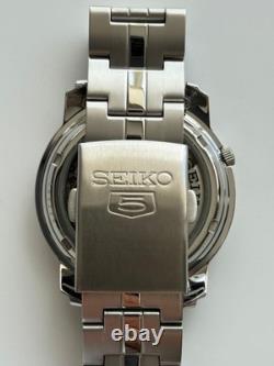 Montre Homme SEIKO 5 SNKL75K1 7S26-03S0 Automatique Cadran Argent Date Jour O