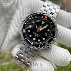 Montre Homme STEELDIVE SDGrenoble 5C Plongée 300m NH35 Lunette Céramique Étanc