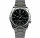 Montre Homme Seiko 5 Automatique Cadran Noir Acier Argenté Snke01k1