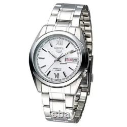 Montre Homme Seiko 5 Automatique SNKL51K1 Cadran Blanc 37mm Acier