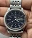 Montre Homme Seiko 5 Cadran Militaire Noir Automatique Acier Inoxydable Occasion
