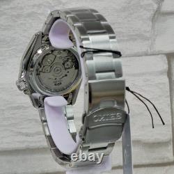 Montre Homme Seiko 5 Rare Automatique Cadran Arabe Vert SRPH49K1 Acier Inoxyd
