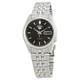 Montre Homme Seiko 5 Snk361 Automatique Cadran Noir Acier Inoxydable Neuve En