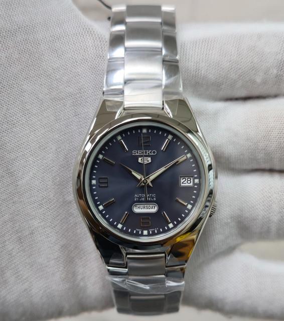 Montre Homme Seiko 5 Snk621k1 Automatique Cadran Noir 37mm Acier Inoxydable