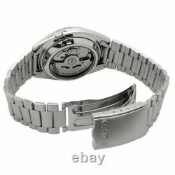 Montre Homme Seiko 5 Sports Automatique Cadran Bleu 37mm Boîtier SNXS77K1 Neu