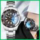 Montre Homme Tandorio 41mm Plongée 300m Automatique Nh35a Cadran Noir