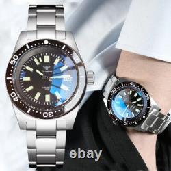 Montre Homme Tandorio 41mm Plongée 300m Automatique NH35A Cadran Noir Montre Homme Tandorio 41mm Plongée 300m Automatique NH35A Cadran Noir