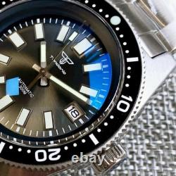 Montre Homme Tandorio 41mm Plongée 300m Automatique NH35A Cadran Noir Montre Homme Tandorio 41mm Plongée 300m Automatique NH35A Cadran Noir