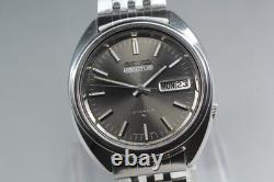 Montre Homme Vintage 1971 Seiko 5 ACTUS 7019-7070 Jour/Date Noir 21J Automati
