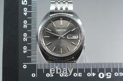Montre Homme Vintage 1971 Seiko 5 ACTUS 7019-7070 Jour/Date Noir 21J Automati