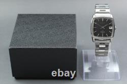 Montre Homme Vintage 1971 Seiko Lord Matic 5605-5000 56LMC Noir 25J Automatiq