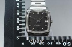 Montre Homme Vintage 1971 Seiko Lord Matic 5605-5000 56LMC Noir 25J Automatiq