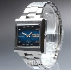 Montre Homme Vintage 1973 Exc+5 Seiko 5 Actus 6106-5530 Bleu Automatique JAPON