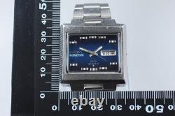 Montre Homme Vintage 1973 Exc+5 Seiko 5 Actus 6106-5530 Bleu Automatique JAPON