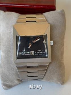Montre Homme Vintage Années 70 Omax Spaceman Audacieuse Automatique 39mm