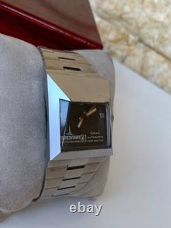 Montre Homme Vintage Années 70 Omax Spaceman Audacieuse Automatique 39mm