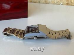 Montre Homme Vintage Années 70 Omax Spaceman Audacieuse Automatique 39mm