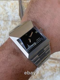 Montre Homme Vintage Années 70 Omax Spaceman Audacieuse Automatique 39mm