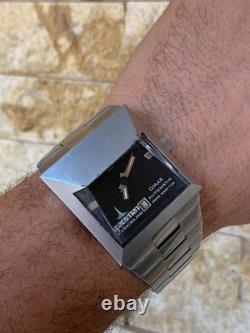 Montre Homme Vintage Années 70 Omax Spaceman Audacieuse Automatique 39mm