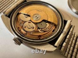 Montre Homme Vintage Jaquet Droz Tiros Subaqua Automatique 35mm Ref 11705