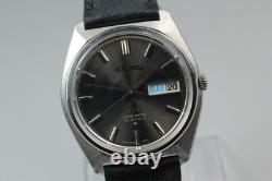 Montre Homme Vintage SEIKO Lord Matic 5606-7000 Automatique Cadran Noir Montre Homme Vintage SEIKO Lord Matic 5606-7000 Automatique Cadran Noir