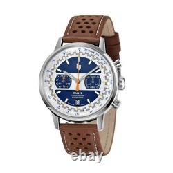 Montre LIP Rallye 42mm Chronographe Automatique Cuir Marron Montre LIP Rallye 42mm Chronographe Automatique Cuir Marron