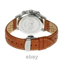 Montre LIP Rallye 42mm Chronographe Automatique Cuir Marron Montre LIP Rallye 42mm Chronographe Automatique Cuir Marron