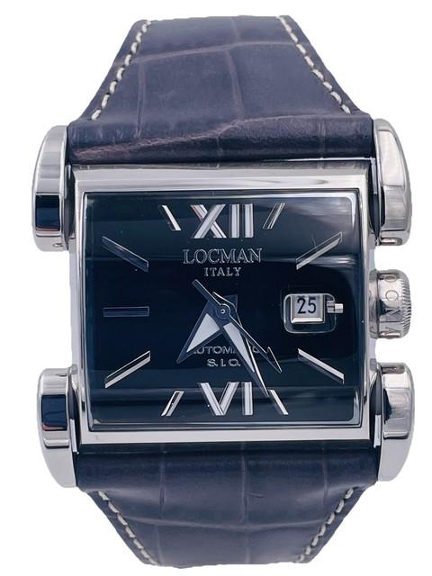 Montre Locman Latin Lover Automatique 505ka/685 En Cuir Tr&egrave;s Remis&eacute;e Neuve