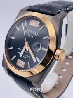 Montre Locman Stealth Automatique 205BCKK/573 42Mm Cuir Très Remisée Neuve Montre Locman Stealth Automatique 205BCKK/573 42Mm Cuir Très Remisée Neuve