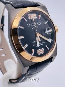 Montre Locman Stealth Automatique 205BCKK/573 42Mm Cuir Très Remisée Neuve Montre Locman Stealth Automatique 205BCKK/573 42Mm Cuir Très Remisée Neuve