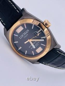Montre Locman Stealth Automatique 205BCKK/573 42Mm Cuir Très Remisée Neuve Montre Locman Stealth Automatique 205BCKK/573 42Mm Cuir Très Remisée Neuve