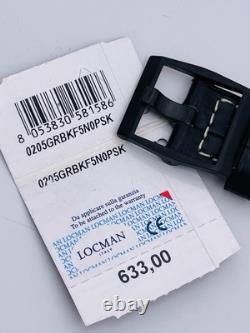 Montre Locman Stealth Automatique 205BCKK/573 42Mm Cuir Très Remisée Neuve Montre Locman Stealth Automatique 205BCKK/573 42Mm Cuir Très Remisée Neuve