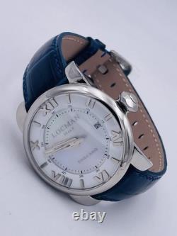 Montre Locman Toscane Automatique Ref590WBL/900 42Mm Bleu Très Remisée Neuf