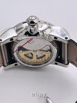 Montre Locman Toscano Automatique Ref590ABRK/900 42mm Marron Bradé Neuf