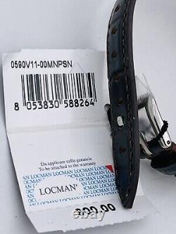 Montre Locman Toscano Automatique Ref590AKM/900 42mm Noir Bradé Neuf