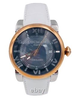 Montre Locman Toscano Automatique Ref590AOKWith900 42Mm Noir Scontatissimo Neuf