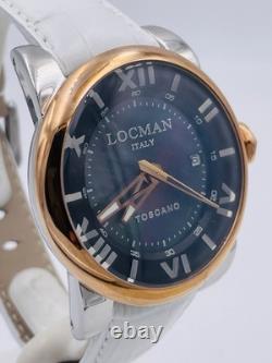 Montre Locman Toscano Automatique Ref590AOKWith900 42Mm Noir Scontatissimo Neuf