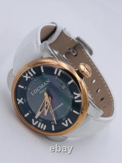 Montre Locman Toscano Automatique Ref590AOKWith900 42Mm Noir Scontatissimo Neuf