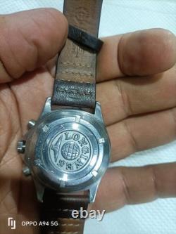 Montre Longines Homme Chronographe Automatique A Réparer Ou Pour Pièces