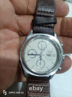 Montre Longines Homme Chronographe Automatique A Réparer Ou Pour Pièces