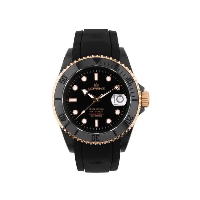 Montre Lorenz Automatique Homme Double Injection &Eacute;dition Sp&eacute;ciale 030197bk