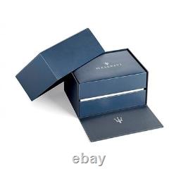 Montre MASERATI Homme Potenza Automatique Cuir Acier Noire R8821108038
