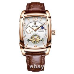 -Montre Mécanique Automatique Étanche Pour Homme, Montre-Bracelet De Sport D'Aff